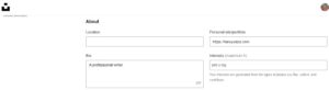 Backlink profile di tab