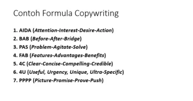 7 formula copywriting