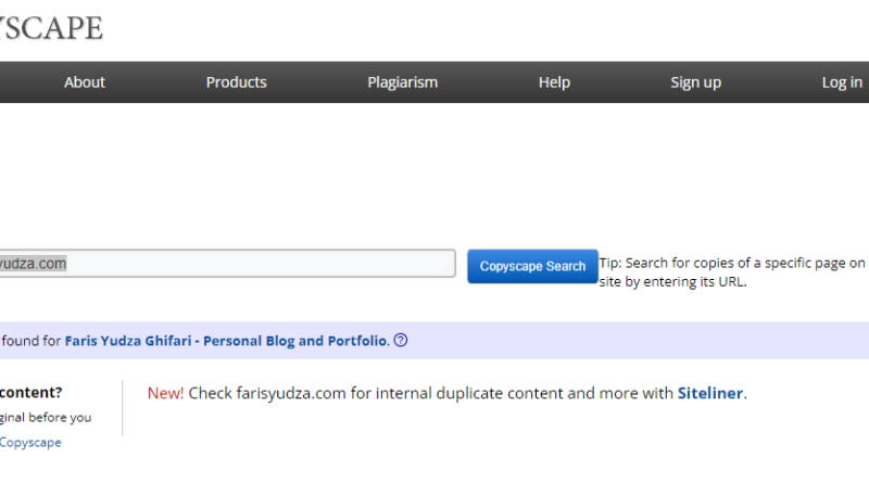cek plagiarisme online bisa dengan berbagai situs