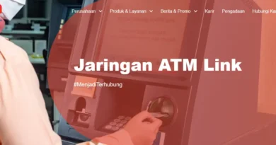 homepage jaringan atm link