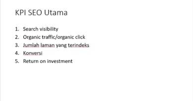 kpi seo utama
