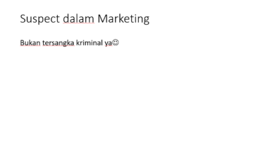 suspect dalam marketing