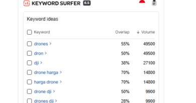 ide dari keyword surfer