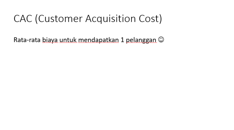 cac customer acquistion cost