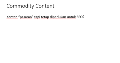 commodity content